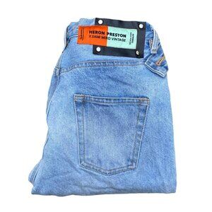 Heron Preston X Sami Miro Double Waistband Jeans Size 27